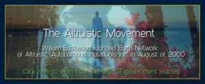 The Altruistic Movement William Eastwood criminal history facts & lies
